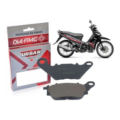 Pastilha Freio Diafrag Crypton 115 Ybr Factor 125 Fazer 150 DFP-20840