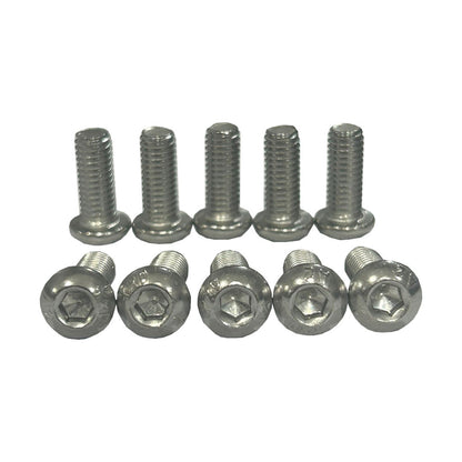 Parafuso Allen Inox 5mm x 16mm Universal Honda Yamaha Kawasaki Suzuki BMW Triumph