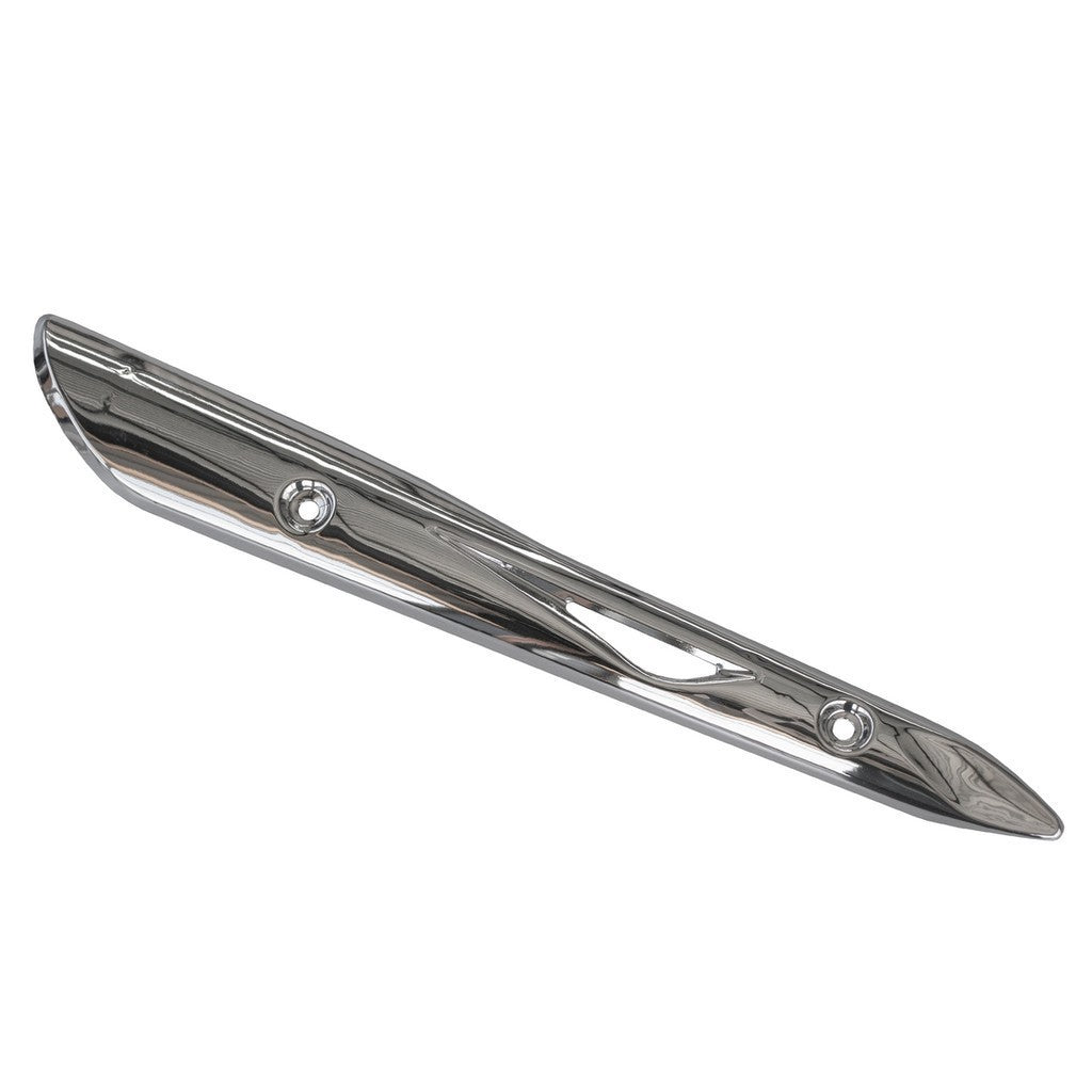 Protetor Escapamento Cromado Titan 150 2009 Ate 2013 Fan 150 2009 Ate 2013