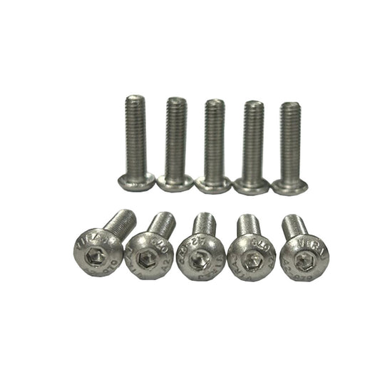 Kit Parafuso Allen Inox 5mm x 20mm Honda Yamaha BMW Triumph Suzuki Kawasaki