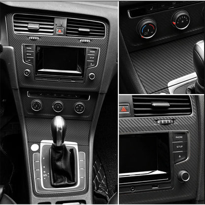 Adesivo Automotivo Fibra de Carbono Preto 3D