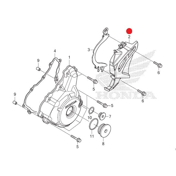 Tampa Pinhão Crf 250f 2019 Ate 2024