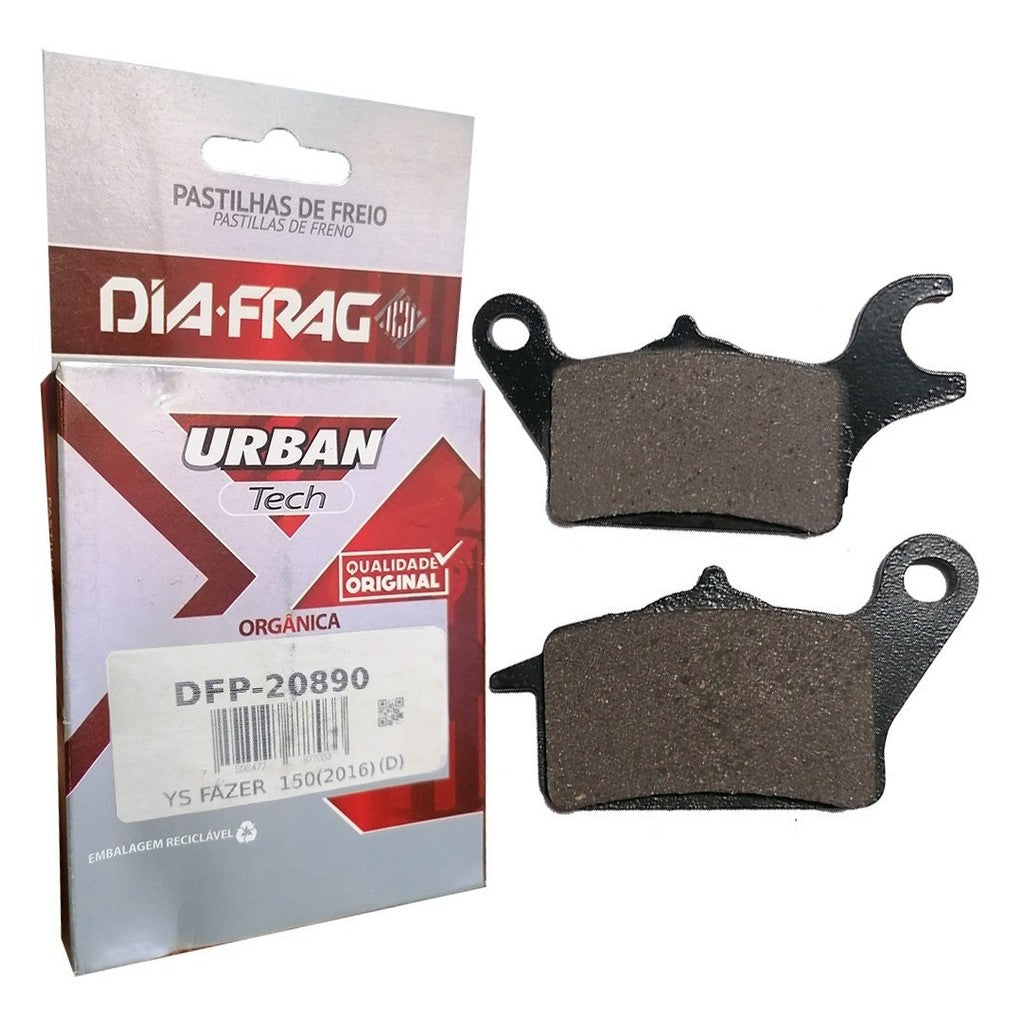 Pastilha Dianteira Fazer 150 2016-2018 Yamaha