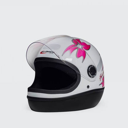 Capacete Moto Integral San Marino Fórmula 1 R Femme Fechado Motociclista