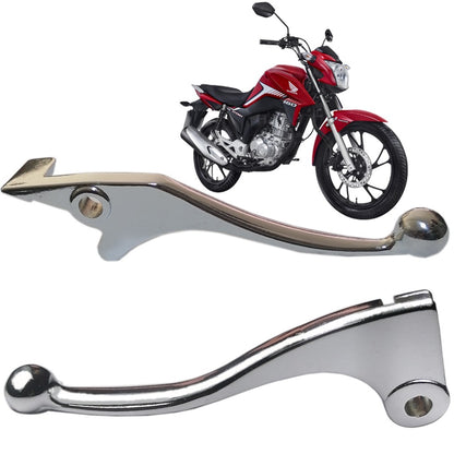 Manete Par Mini Freio a Disco Titan 160 Fan 160 Titan 150 Fan 150 Titan 125 ESD Dois Dedos Cometa