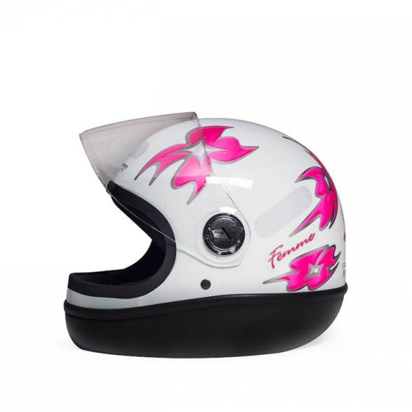 Capacete Moto Integral San Marino Fórmula 1 R Femme Fechado Motociclista