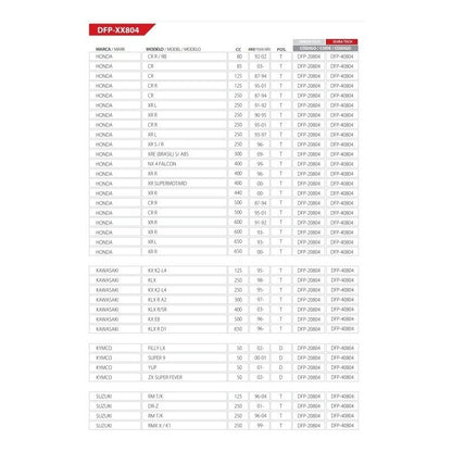 Pastilha Freio Traseiro Falcon 400 Xre 300 Sem Abs Diafrag