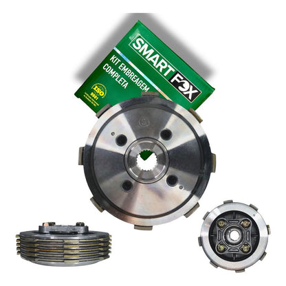 Kit Embreagem Completa SmartFox Honda Titan 150 Fan 125 150 Bros 150 CG NXR