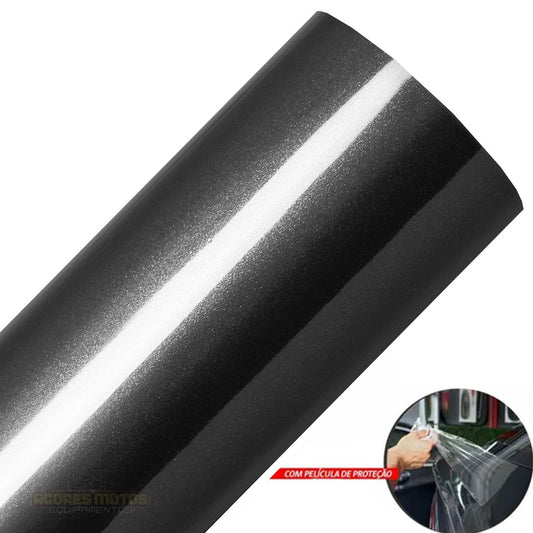 Adesivo Envelopamento Automotivo Ultra Grafite Metalico