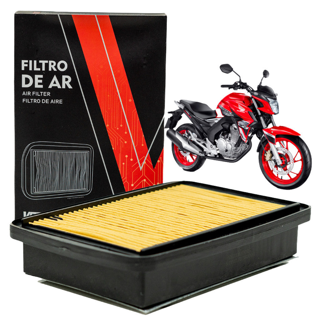 Filtro de Ar Elemento Honda Cb 250 Twister 2016 Ate 2025 Vedamotors
