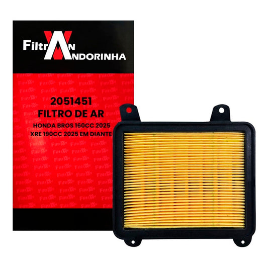 Filtro De Ar Bros 160 2025 Xre 190cc 2025 Em Diante Filtran