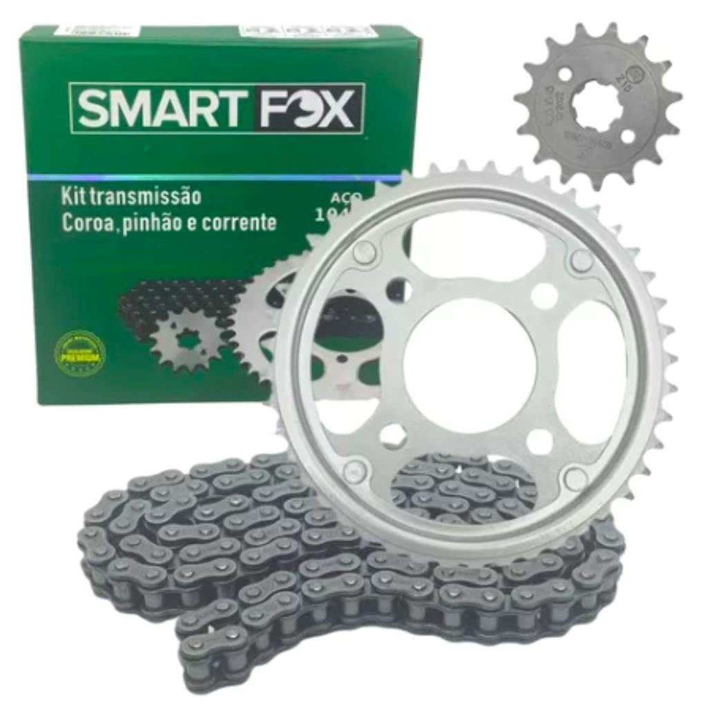 Kit Transmissão Relação CG 150 Titan Fan 150 2004 até 2015