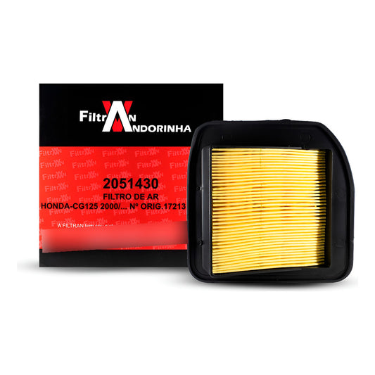 Filtro De Ar Cg Titan 125 Fan 125 2000 Ate 2008 Filtran