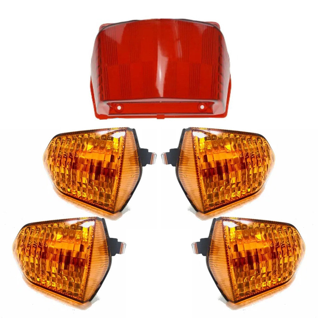Lente Pisca Seta Honda Pop 110i Kit Com 4 + Lente Lanterna
