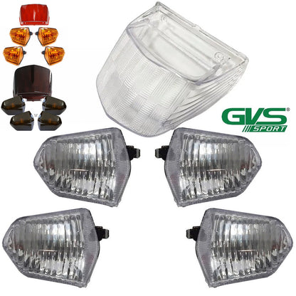 Lente Pisca Seta Honda Pop 110i Kit Com 4 + Lente Lanterna