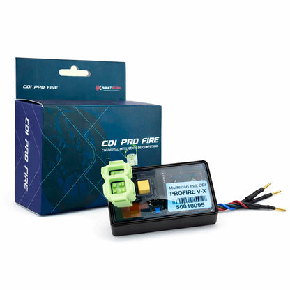 Cdi Competição Multscan Pro Fire X Universal Carburada 9 Corte Bluetooth Integrado