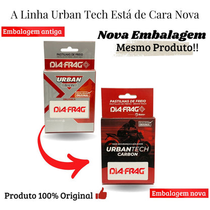 Pastilha Freio Dianteira Crosser 150 Pcx 150 Lander 250 Tenere 250 Sahara Pcx 160 Diafrag DFP-20850